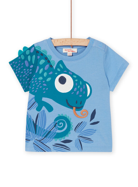 T-shirt à manches courtes à animation dinosaures RUBALTI2 / 23SG10W2TMC020