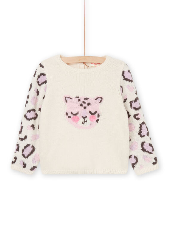 Pull en tricot à motifs jacquard PIREPULL / 22WG09T1PUL003