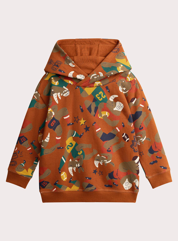 Sweat Shirt Orange VOKOSWE / 24W90231SWEF519