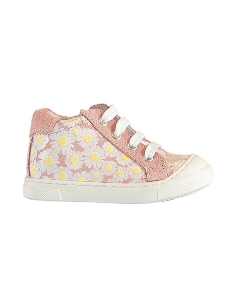 basket enfant rose