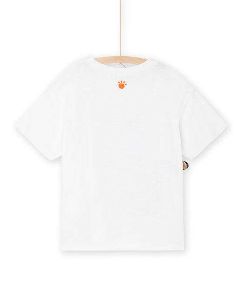 T-shirt blanc à motif chat capsule spa - Mixte ROSPATI3 / 23S902P1TMC000
