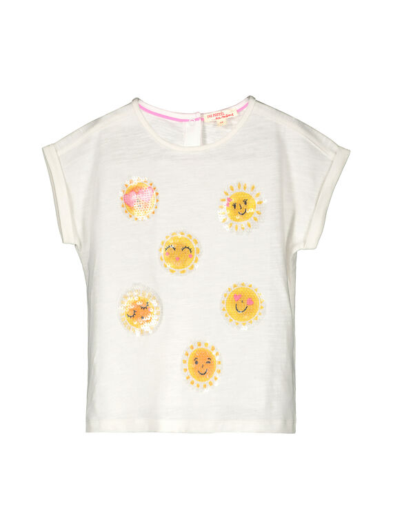 Tee-shirt manches courtes fille FALITI / 19S90121TMC001