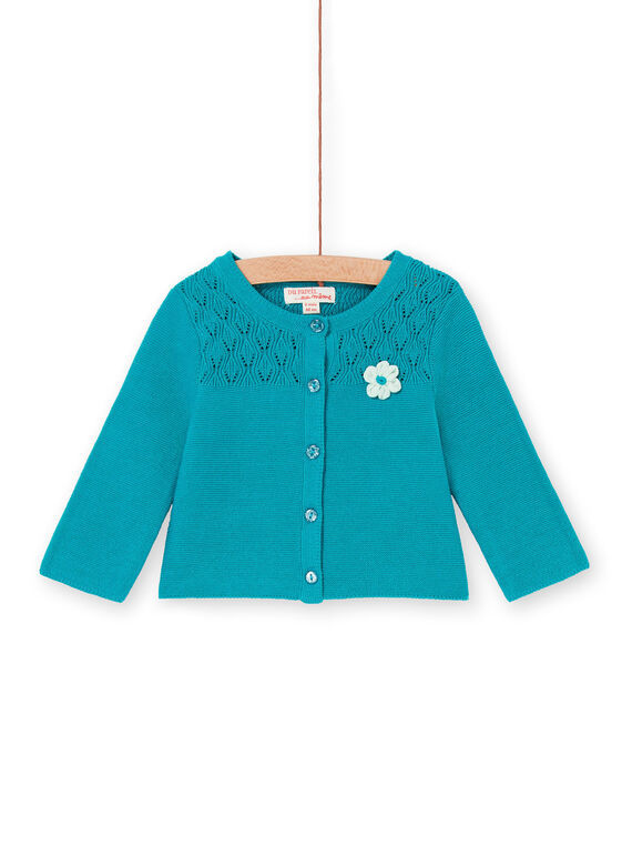 Cardigan Turquoise LIVERCAR / 21SG09Q1CARC216