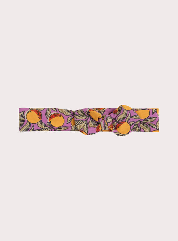 Bandeau imprimé fruits pour bébé fille WYILIBAN / 25SI09T1BAN708