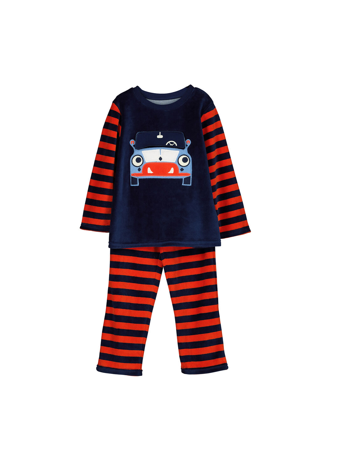 Pyjama velours discount garçon pas cher