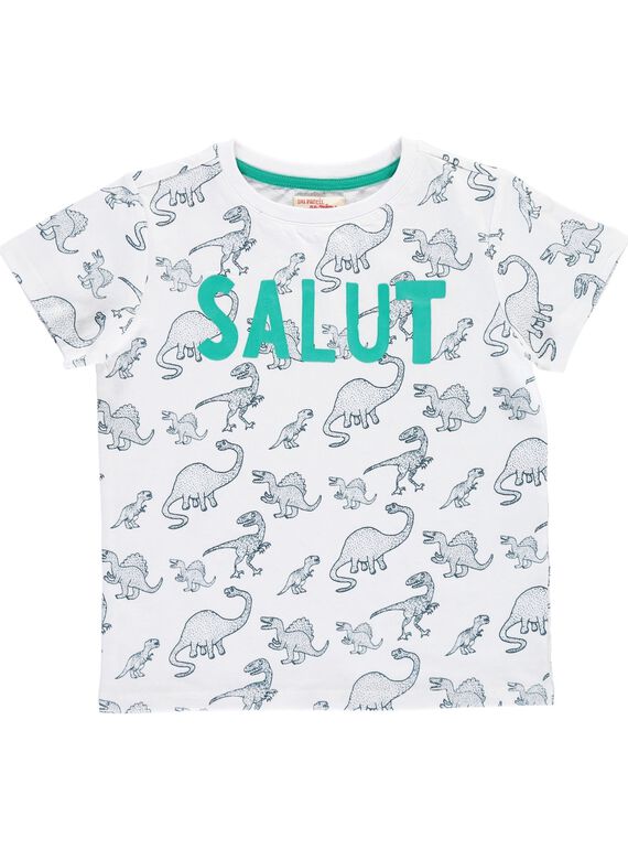 Tee-shirt manches courtes garçon CODOUTI8 / 18S902J8TMC000
