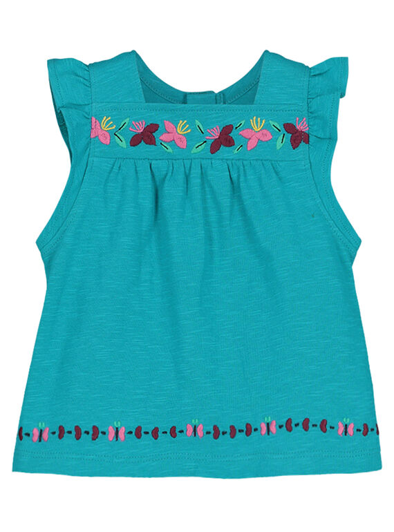 Tee-shirt broderies bébé fille FITUTI2 / 19SG09F2TMC202