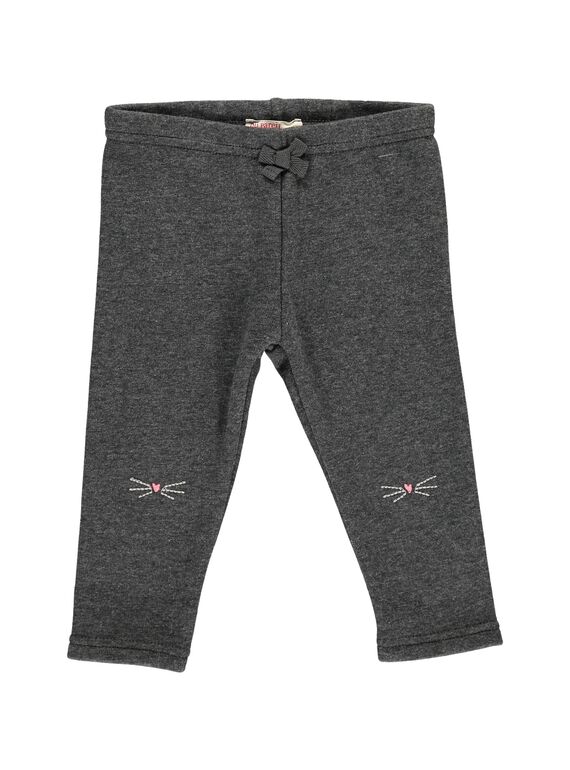 Legging en molleton bébé fille DIJOPAN5 / 18WG0935PAN944