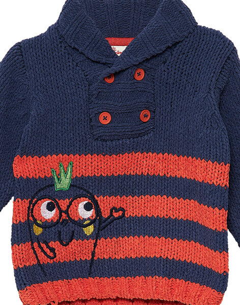 Pull Raye En Chenille Bebe Garcon Spring Days Bebe Dpam