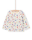 T-shirt réversible motif lapin fantaisie bébé fille NILUTEE / 22SG09P1TML001