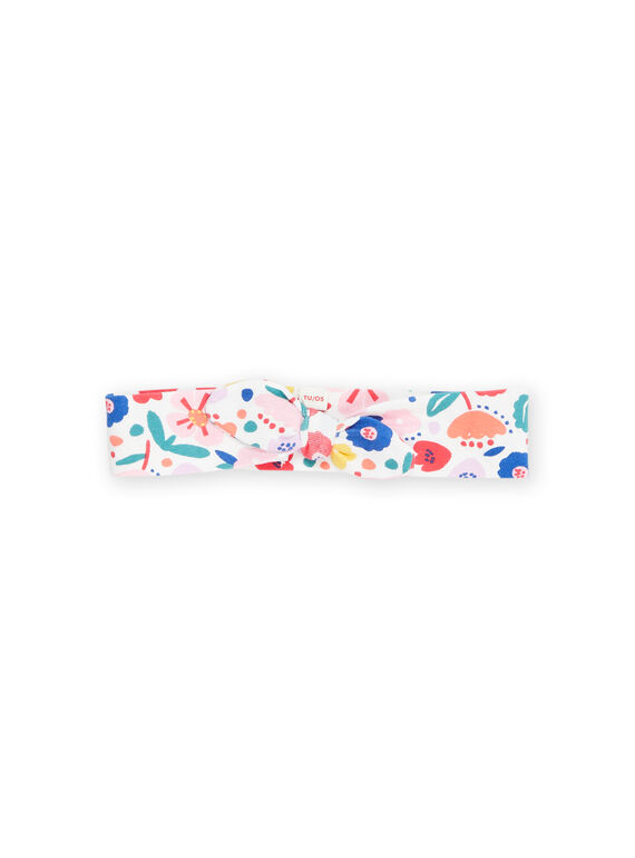 Bandeau multicolore à imprimé fleuri RYINAUBAN / 23SI09N1BAN001