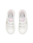 Basket cuir velcros fille glitter RABASRAINB / 23KK3524D3F000