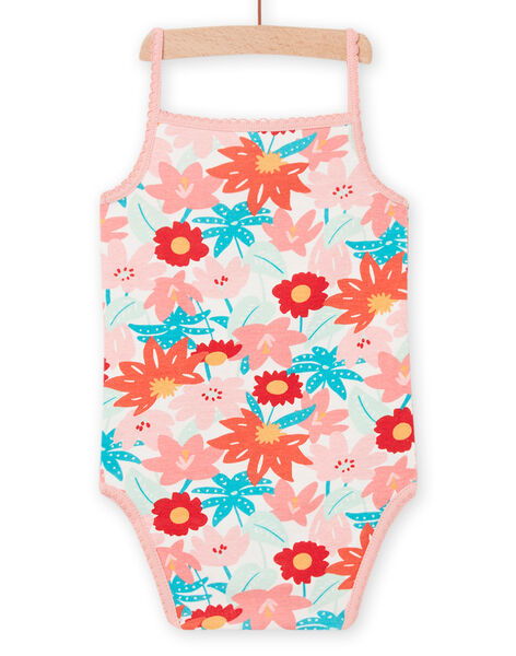 Body rose, bleu et rouge bébé fille NEFIBODEXO / 22SH13J4BDL001