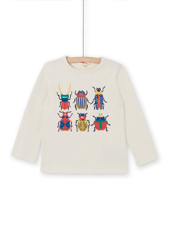 Tee Shirt Manches Longues Ecru LOROUTEE3 / 21S902K1TML002
