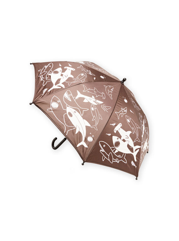 Parapluie carbone à imprimé requin enfant garçon NYOJOPARA / 22SI0261PUIJ903