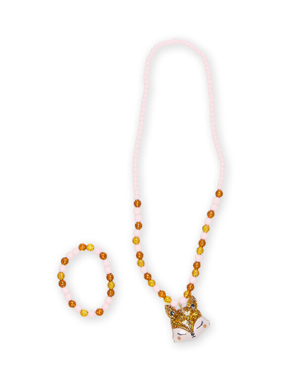 Collier et bracelet en perles PYAJOSET2 / 22WI01I1CLID310