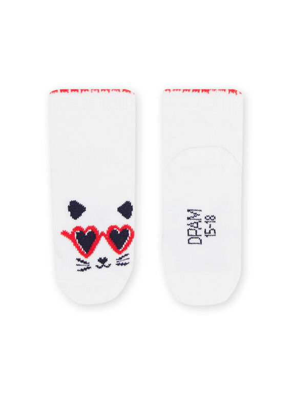 Chaussettes écrues bébé fille NYIJOSOQ6 / 22SI0969SOQ001