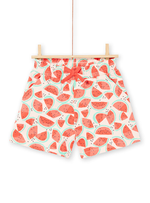 Short en jersey, imprimé pastèque LAJERSHORT1 / 21S901F1D30D322