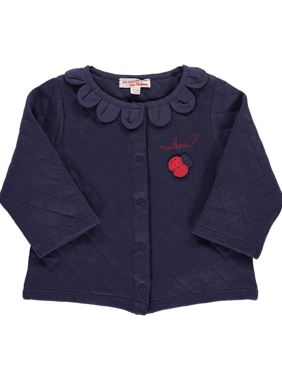 Gilet en molleton bébé fille : - Bébé | DPAM