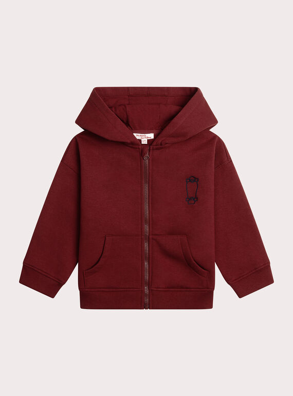 Haut de jogging rouge  XOJOJOH2 / 25W902E1JGHF529
