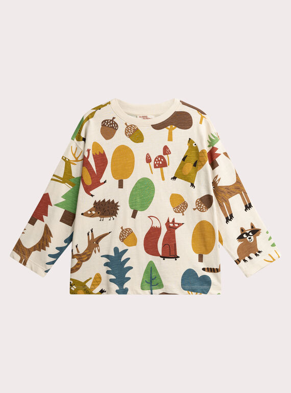 Tee Shirt Manches Longues Blanc VOBATEE2 / 24W902Q1TMLA016