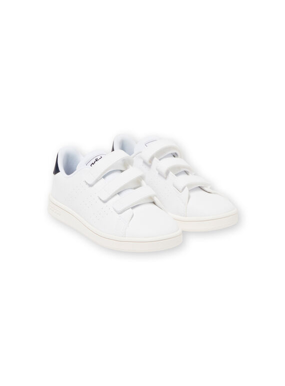 Baskets blanches et noires Adidas enfant garçon JGFW2589 / 20SK36Y1D35000