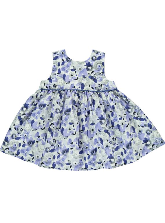 Robe sans manches bébé fille CIKLEROB3 / 18SG09D2ROB099