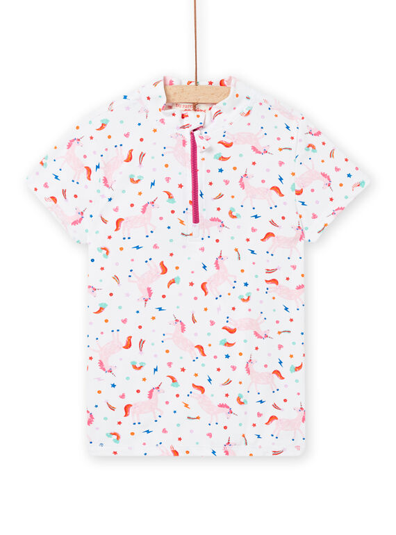 Tee-Shirt anti-uv Blanc NYAMERLUV1EX / 22SI01L1TUV000