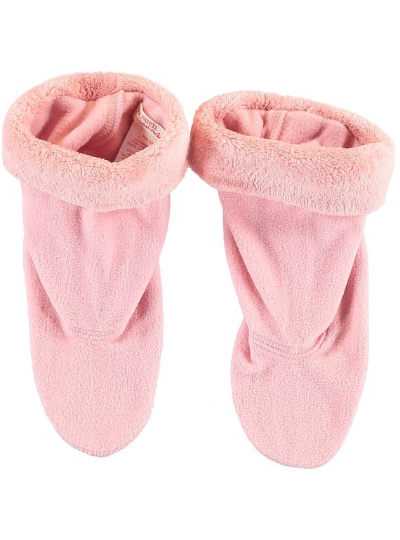 Doublure de botte de pluie polaire rose  GMCHAUSR / 19WK39G1D4X030