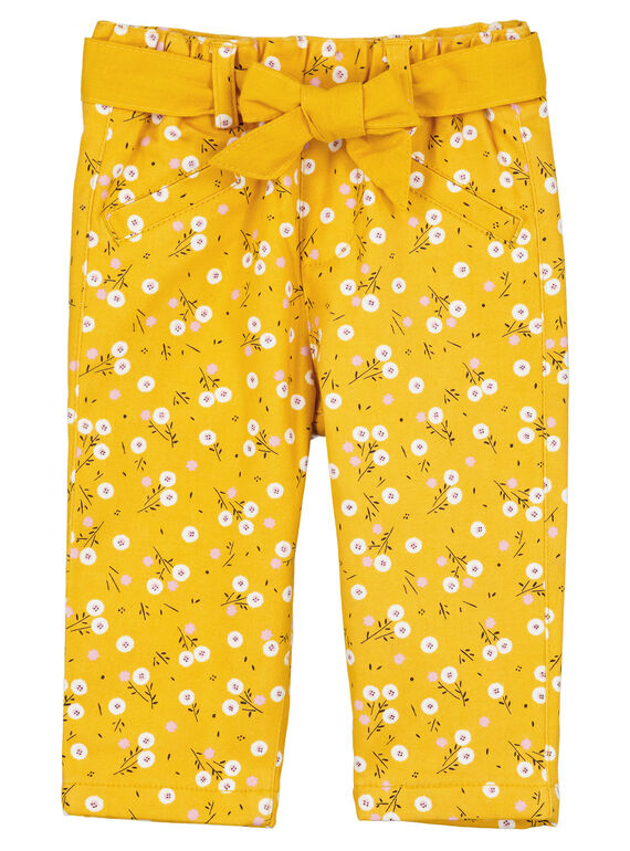 Pantalon Jaune GIJAUPAN / 19WG09H1PANB107
