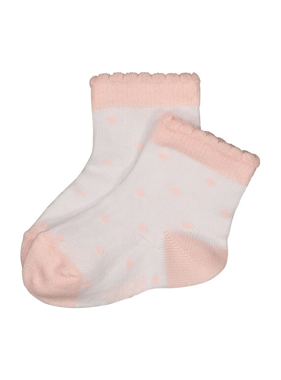 Chaussettes fantaisie bébé fille FYIJOCHO5A / 19SI09Y6SOQ000
