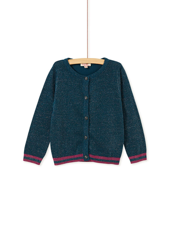 Cardigan en lurex multicolore KAECOCAR1 / 20W901H2CAR714