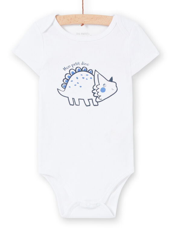 Body blanc motif dinosaure LEGABODTRI / 21SH1428BDL000
