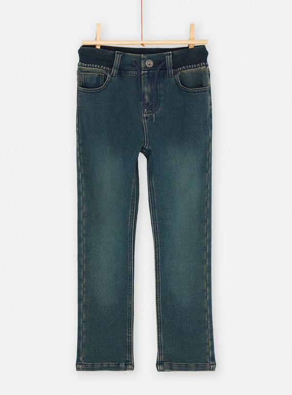 Jean denim fourré pour garçon SODUJEAN / 23W902P1JEAP269