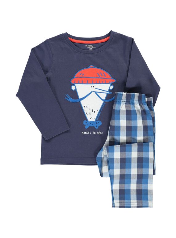 Pyjama en coton garçon CEGOPYJHIP / 18SH1246PYJ720