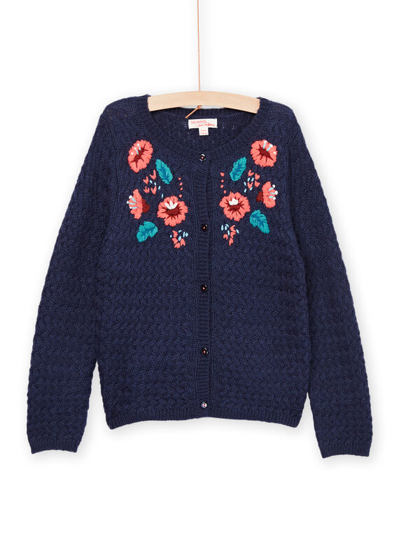 Cardigan à broderie fleurs PAMENCAR / 22W901U1CAR713