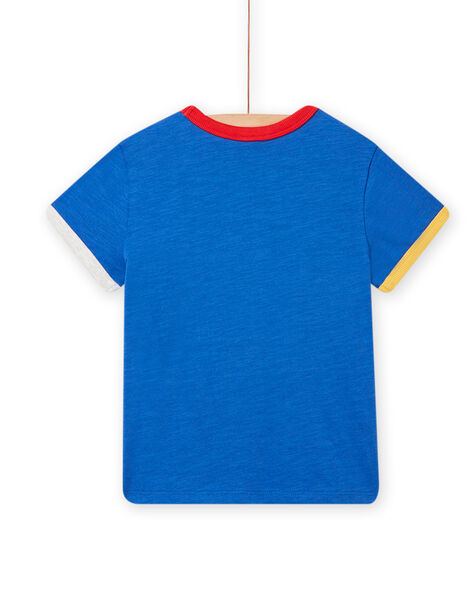 Tee Shirt Manches Courtes Bleu NOLUTI2 / 22S902P1TMC702