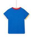 Tee Shirt Manches Courtes Bleu NOLUTI2 / 22S902P1TMC702