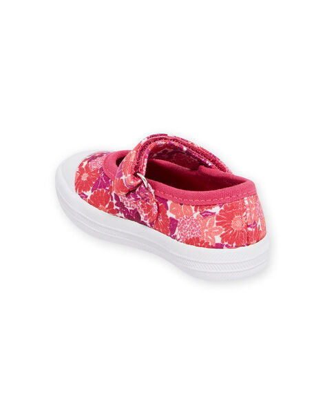 Salomés roses à imprimé fleuri bébé fille NITOILAOP / 22KK3791D17030