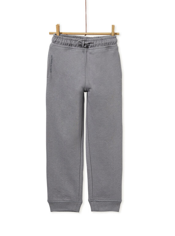 Bas de jogging garçon gris KOJOJOB6EX / 20W90256D2A929