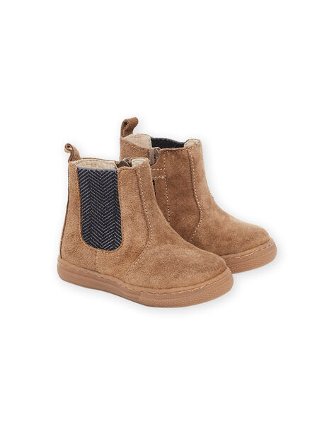 Chelsea boots en croûte de cuir PUBOOTCHEL / 22XK3881D0D803