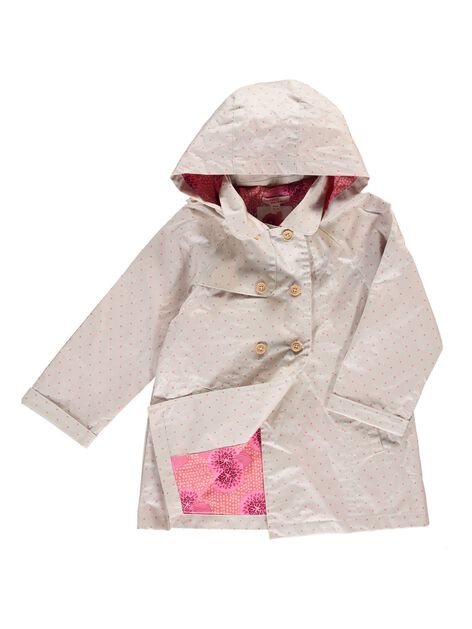 A2Z 4 Kids® Filles Garçons Pluie Manteau Argenté Vestes Enfants Léger KAG Mac Imperméable À Capuche Veste Cagoule Pluie Mac Âge 5-13 Ans