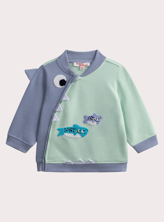 Gilet requin pour bébé garçon WUTAGIL / 25SG10U1GILG603