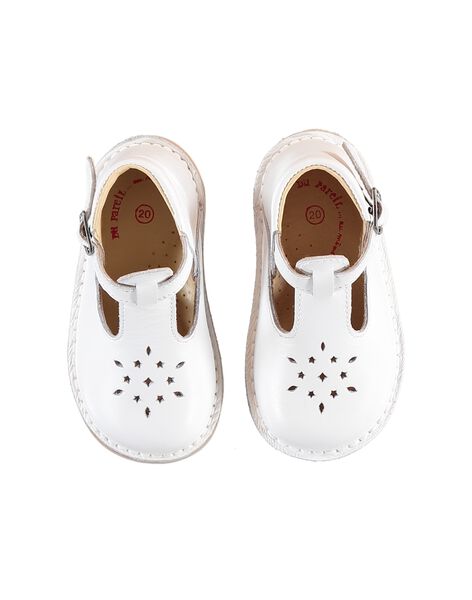 Chaussures Salome Blanc Salome Babies Ballerine Bebe Dpam
