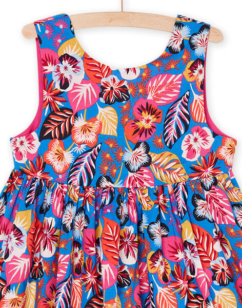 Robe bleu et rose réversible RAJUNROB2 / 23S901U2ROBC209