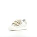 Basket cuir bébé fille velcros or Bopy®