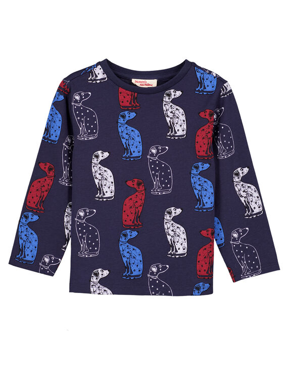 Tshirt Imprimé Marine GOTRITEE2 / 19W902J3TMLC224