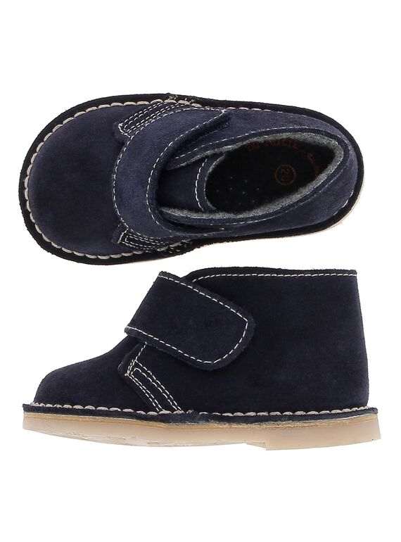 Boots en cuir bébé garçon DBGBOOTDES / 18WK38T1D0D070