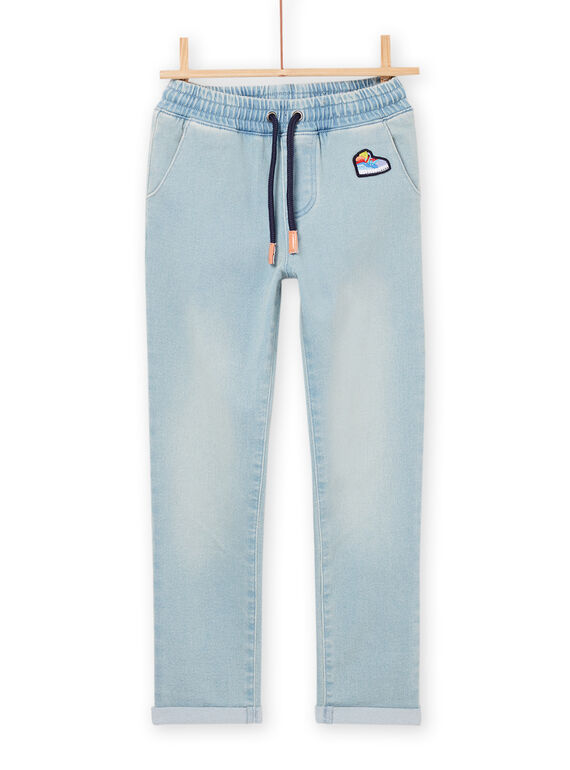 Jean à taille élastiquée ROPURJEAN / 23S902L1JEAP272