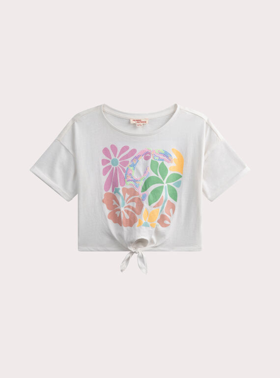 T-shirt animation tropicale WATITI3 / 25S901U3TMC001